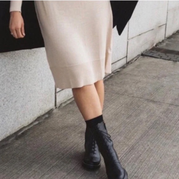 J Crew Gwen lug-sole leather lace-up tall shaft boots - Picture 3 of 6